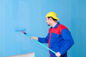 Denton Painting Services worker