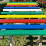 Colorful Fence Painting project